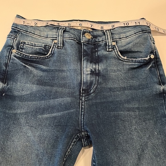Free People High Rise Skinny Ankle Size 26 - Picture 4 of 16
